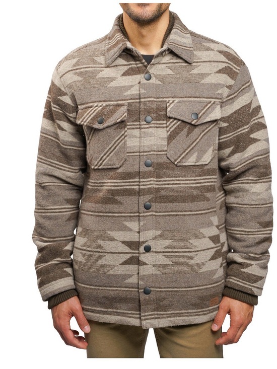 Jachs Other - Jachs Brown Sherpa Lined Wool Blend Jacket Heavyweight Size M